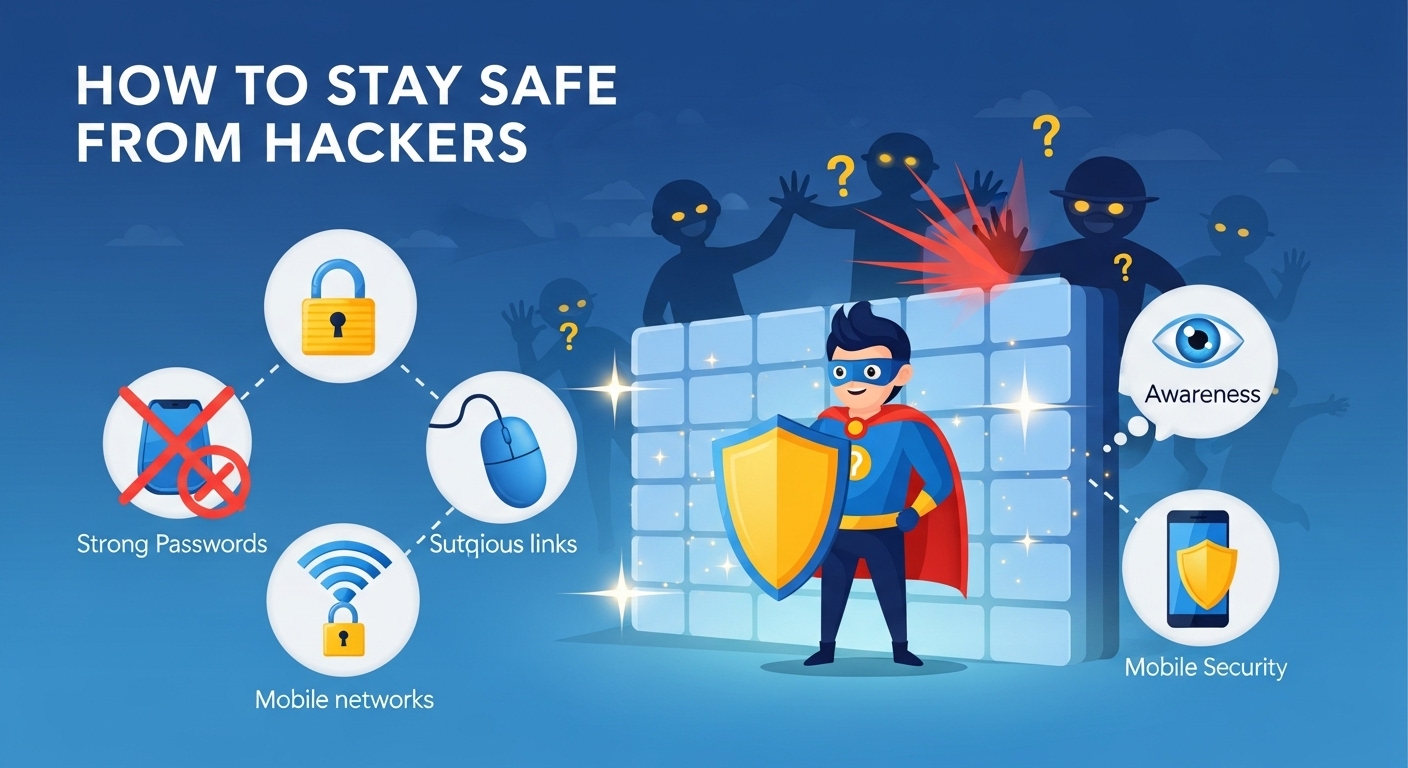 How to Stay Safe from Hackers